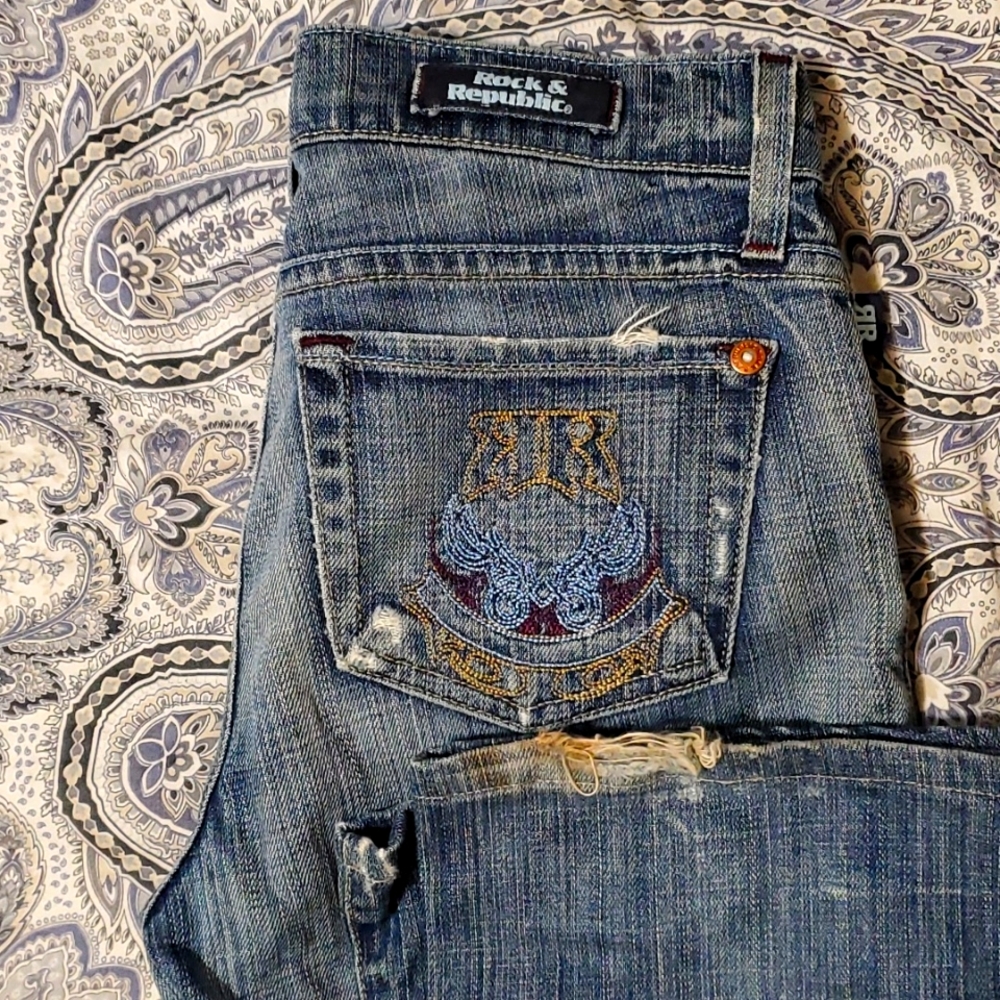 Rock & Republic  flair jeans